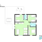 Rose Gialla Pastella Terrassen Og Apartmán *